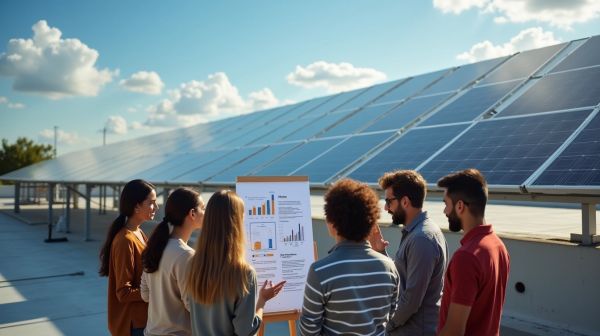 Des panneaux solaires pour une énergie renouvelable accessible